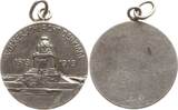 Sachsen, Stadt Leipzig Kleine tragbare Medaille 1913 Auf die Jahrhundertfeier der Völkerschlacht bei Leipzig, Punze Ges. Gesch. aEF