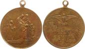Österreich, Kaiserreich Tragbare Bronzemedaille Firmungsmedaille, Taube im Strahlenkranz / Firmungsszene -