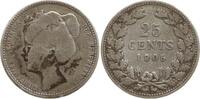 Niederlande, Königreich 25 Cent Wilhelmina, 1890 - 1948 -
