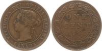 Kanada 1 Cent Victoria, 1837 - 1901 -