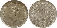 Indien Rupie George VI., 1936 - 1948 -