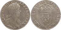 Frankreich, Königreich 1/2 Ecu Ludwig XIV., 1643 - 1715, Aix -