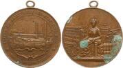 Frankreich, 3. Republik, Loire Tragbare Bronzemedaille 100. Firmenjubiläum der Firma Waddington & Fils am Standort Saint Rémy-sur-Avre -