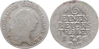 Brandenburg-Preußen 1/6 Taler Breslau, Friedrich II., 1740 - 1786 -