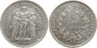 Frankreich, 3. Republik 5 Francs Paris -