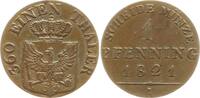 Brandenburg-Preußen 1 Pfennig Friedrich Wilhelm III., 1797 - 1840 -