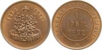 Niederlande, Königreich Bronzemedaille Wilhelm III., 1849 - 1890, 300 Jahrfeier der Unabhängigkeit der Niederlande -
