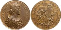 Frankreich, Königreich Große Bronzemedaille Ludwig XIV., a.d. Eroberung von Maastricht, QVAS CONDIDIT ERVIT ARCES -