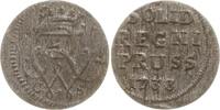 Brandenburg-Preußen, Königreich Schilling (Solidus) Friedrich Wilhelm I., 1713 - 1740, Königsberg -