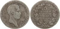 Brandenburg-Preußen 1/6 Taler Friedrich Wilhelm III., 1797 - 1840, Breslau -