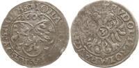 Pfalz-Zweibrücken 3 Kreuzer Johann II., 1604 - 1635, RVDOL.II., stumpfer Klang, ggf. zeitgen. Fälschung -