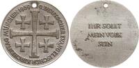 München, Stadt Versilberte Bronzemedaille auf den 9. Evangelischen Kirchentag -
