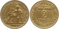 Frankreich, 3. Republik 2 Francs 1922 Chambre de Commerce Sehr schön, ge... 2,00 EUR  plus 6,00 EUR verzending