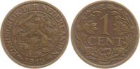 Niederlande, Königreich 1 Cent Wilhelmina, 1890 - 1948 -