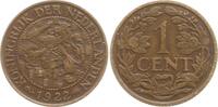 Niederlande, Königreich 1 Cent Wilhelmina, 1890 - 1948 -