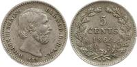 Niederlande, Königreich 5 Cent Wilhelm III., 1849 - 1890 -