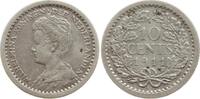Niederlande, Königreich 10 Cent Wilhelmina, 1890 - 1948 -
