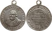 Deutschland, Kaiserreich Tragbare Zinnmedaille auf den 400. Geburtstag Martin Luther -