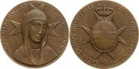 Rom, Stadt Bronzemedaille v. Danino, auf die Tagung des Johanniterordens, Congressus Marialis -