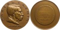 Frankreich Große Bronzemedaille v. Muller, auf den Politiker Marcel Cachin, 1869-1958, und 30 Jahre C.D.H -