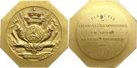 Belgien, Königreich Oktogonale vergoldete Bronzemedaille Preis für sportliche Leistungen -