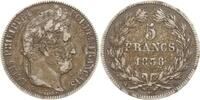 Frankreich, Königreich 5 Francs Louis Philippe I., 1830 - 1848, Straßburg -
