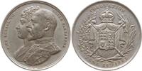 Großbritannien Zinnmedaille Edward VII., 1901 - 1910, v. J. Carter, Coronation Medal, Edward und Alexandra -