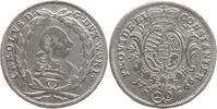 Württemberg Karl Eugen, 1744 -1793 20 Kreuzer 1766, R! Sehr schön, winz. SF