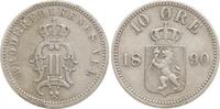 Norwegen, Königreich 10 Öre Oskar II., 1872 - 1905 -