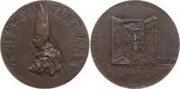 Vatikan Bronzemedaille Paul VI., 1963 - 1978, v. Scorzelli, auf das 2. Vatikanische Konzil -