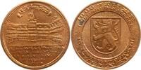 DDR, Thüringen, Stadt Weimar Bronzemedaille v. Helmut König, 1000 J. Weimar, 10 J. FG Numismatik im Kulturbund, Wilhelmsburg -