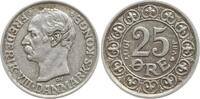 Dänemark, Königreich 25 Öre Frederik VIII., 1906 - 1912 -