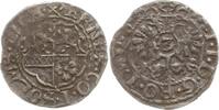 Solms-Lich, Grafschaft 3 Kreuzer (Groschen) Ernst II., 1602 - 1619, mit Titel Matthias, Mzz. gekreuzte Zainhaken -