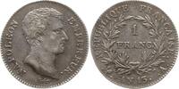 Frankreich, Kaiserreich 1 Franc Paris, Napoleon I., 1804 - 1814, 1815 -