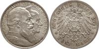 Kaiserreich Deutschland, Großherzogtum Baden 5 Mark Friedrich I., 1856 - 1907, Goldene Hochzeit -