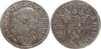 Frankreich - Dombes 1/12 Ecu (Luigino) Anne Marie Louise de Bourbon, 1650 - 1693 -