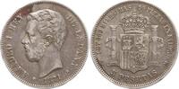 Spanien, Königreich 5 Pesetas Amadeo I., 1871 - 1873 -