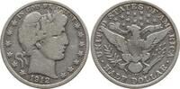 USA Barber Half Dollar Denver -