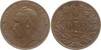 Schweden, Königreich 2 Öre Carl XV., 1859 - 1872 -