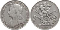 Großbritannien 1 Crown Victoria, 1837 - 1901 -