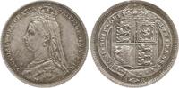 Großbritannien 6 Pence Victoria, 1837 - 1901 -