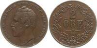 Schweden, Königreich 2 Öre Carl XV., 1859 - 1872 -