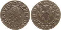 Frankreich, Chateau-Renaud Double Tournois Francois de Bourbon-Conti, 1605 - 1614 -