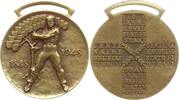 Schweiz Tragbare Bronzemedaille von Huguenin, 100 Jahre Schweizer Bundesstaat -