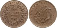 Schweiz - Waadt Kleine Bronzemedaille Lausanne, Souvenir du Concert Helvetique -