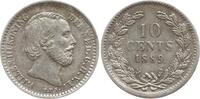 Niederlande, Königreich 10 Cent Wilhelm III., 1849 - 1890 -