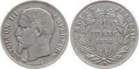 Frankreich, Kaiserreich 1 Franc Napoleon III., 1852 - 1870, Lyon, grand lion -