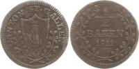 Schweiz - St. Gallen, Kanton 1/2 Batzen -