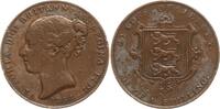 Großbritannien - Jersey 1/13 Shilling Victoria, 1837 - 1901 -