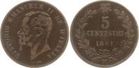 Italien, Königreich 5 Centesimi Vittorio Emanuele II., 1861 - 1878 -